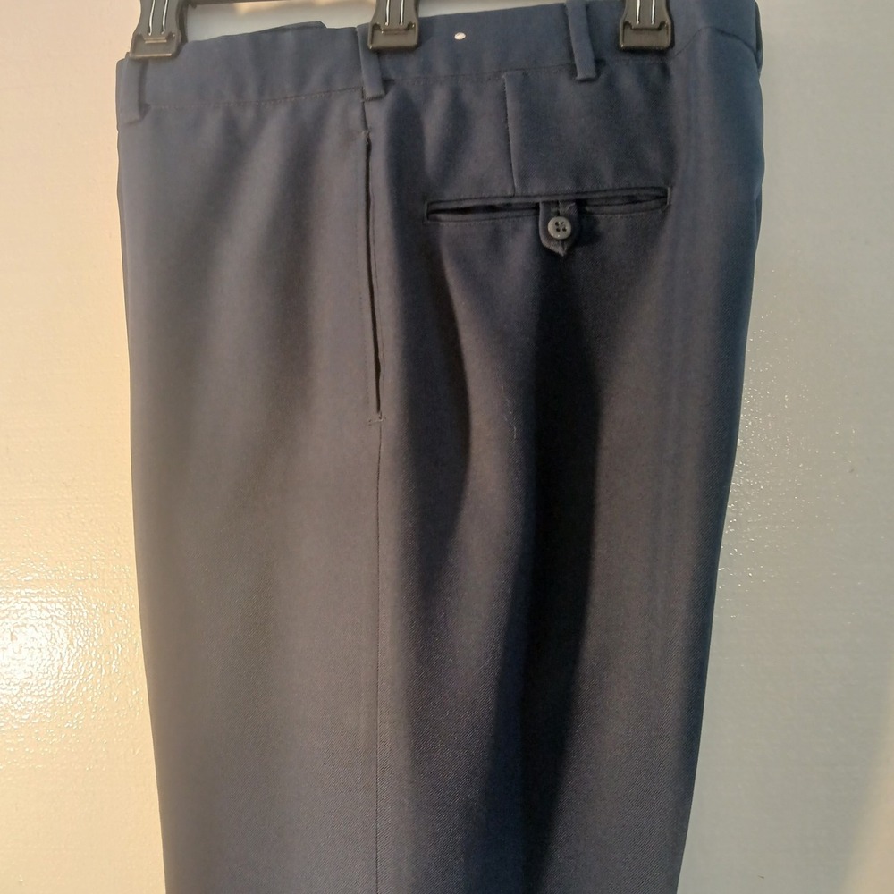 SWS Air Force‎ Dress Blue Trousers Vtg 1990 Sz34x30 Polyester Official Military
